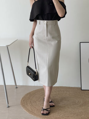 Suit Pencil Skirt / 通勤西装中长裙