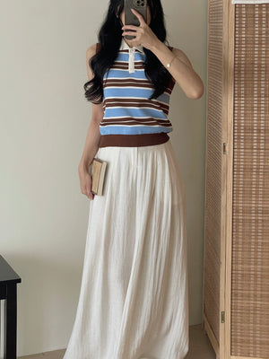 Linen Casual Maxi Pants / 高个子拖地棉麻休闲裤