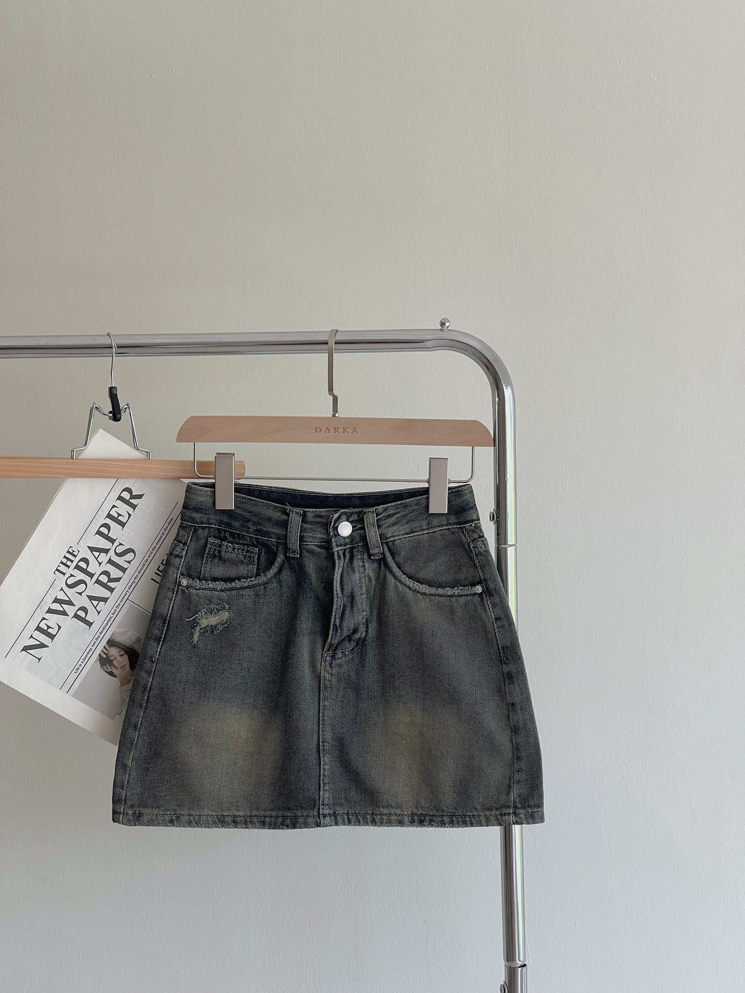 Tyler Vintage Skirt / 丹宁复古短裙