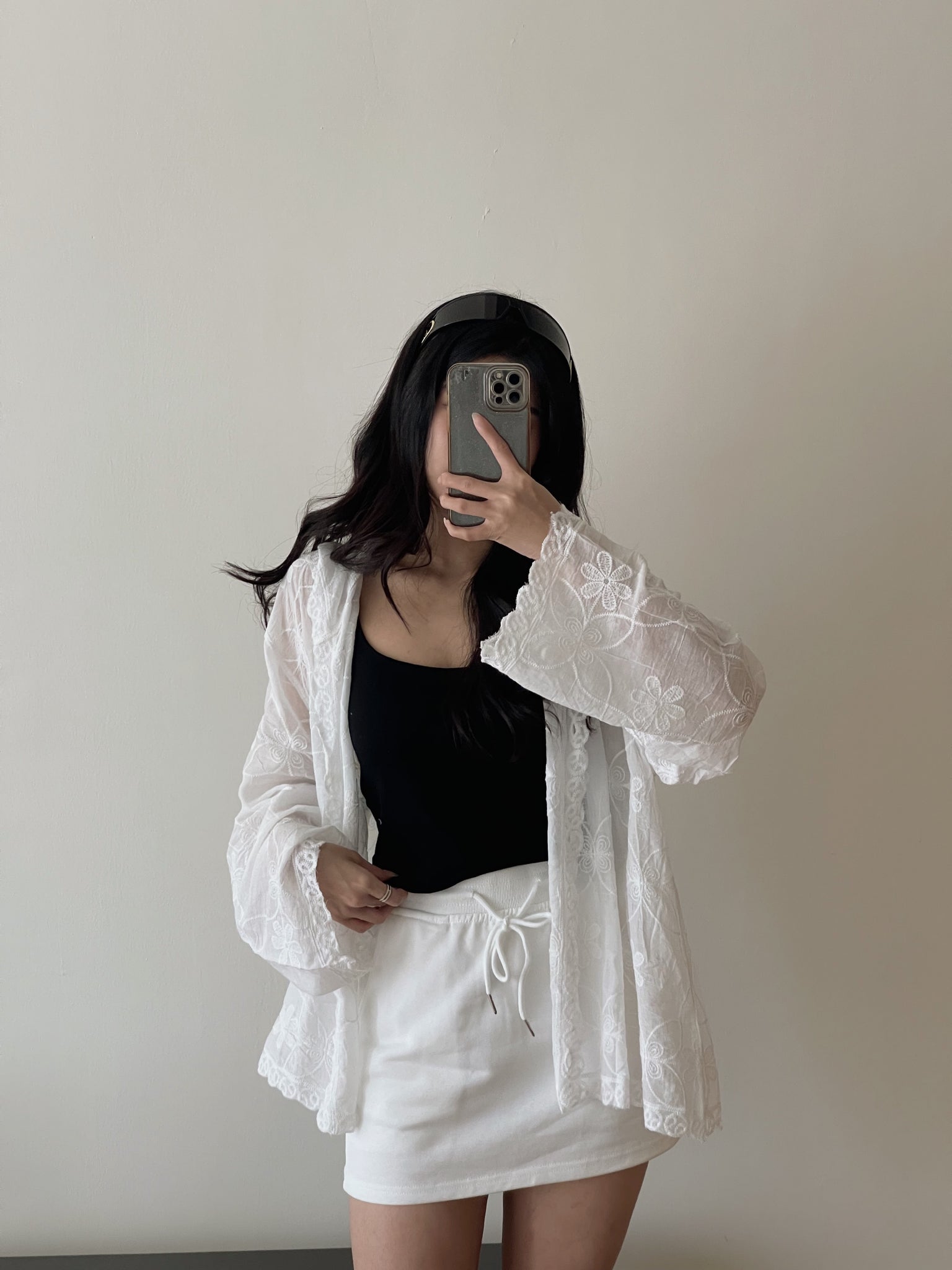 Sports Mini Skirt / 运动风防走光短裙