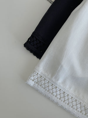 Casual Hollow Edge Pants / 舒适镂空边休闲短裤