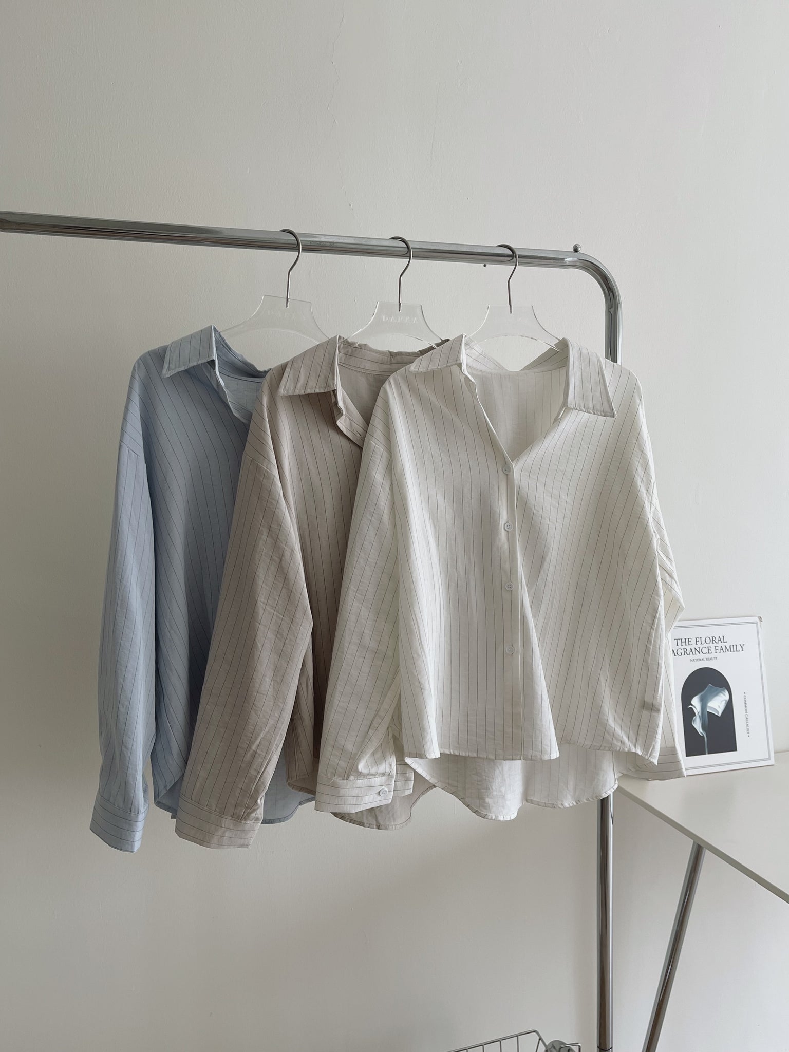 Pattern Striped Shirt / 设计感不规则条纹衬衫