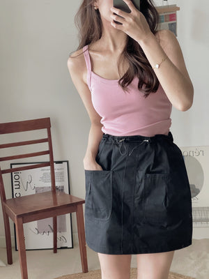 Padded Strap Singlet / 遮副乳带胸垫背心