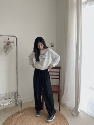Super Comfy LA Sweater / 超舒适字母宽松卫衣