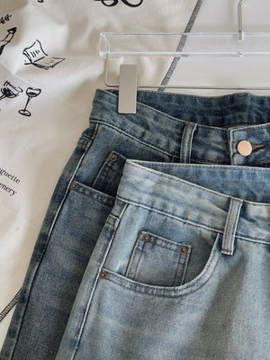 Retro Baggy Jeans Trousers / 复古阔腿拖地牛仔裤