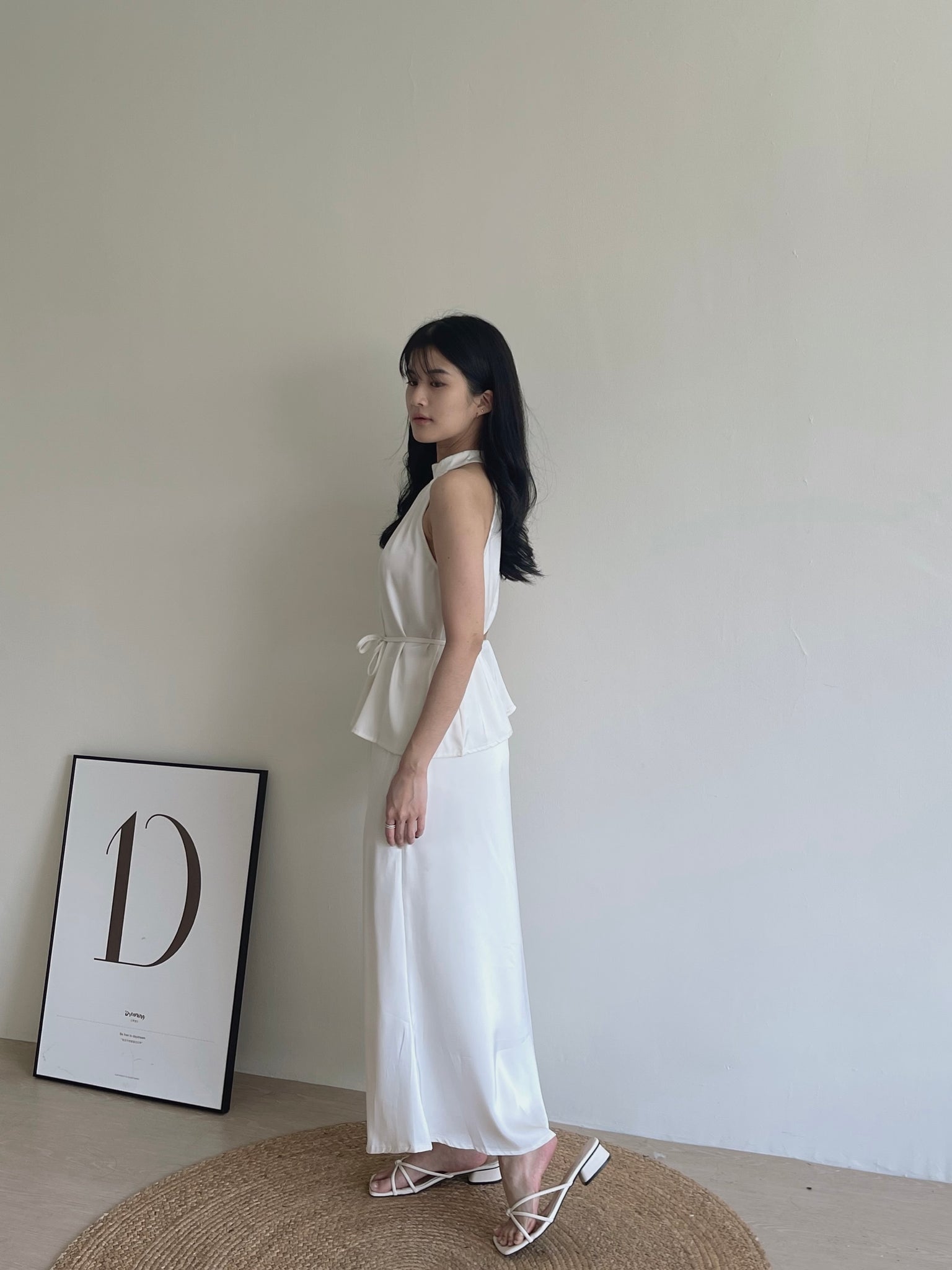 Anastasia Satin Set / 名媛贵族气质缎面套装