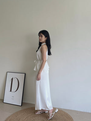 Anastasia Satin Set / 名媛贵族气质缎面套装