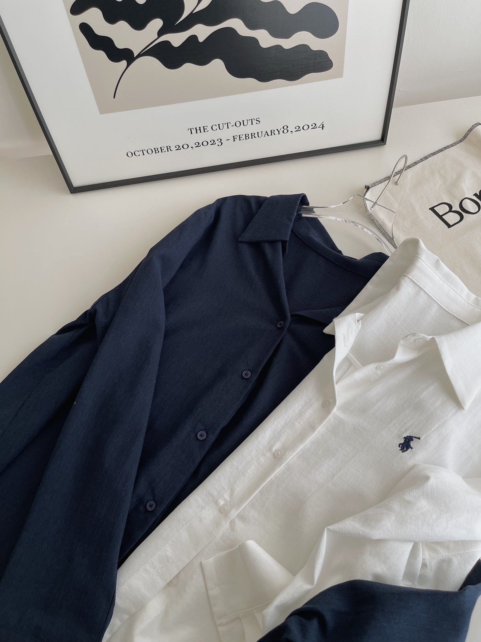 Mini Embroidered Logo Shirt / 小马刺绣通勤衬衫