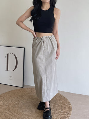 Cargo Midi Outing Skirt / 酷酷中长工装裙
