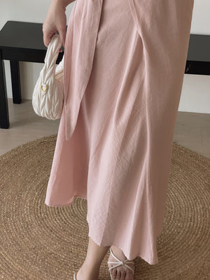 Azalea Wrap Dress / 法式V领收腰气质连身裙
