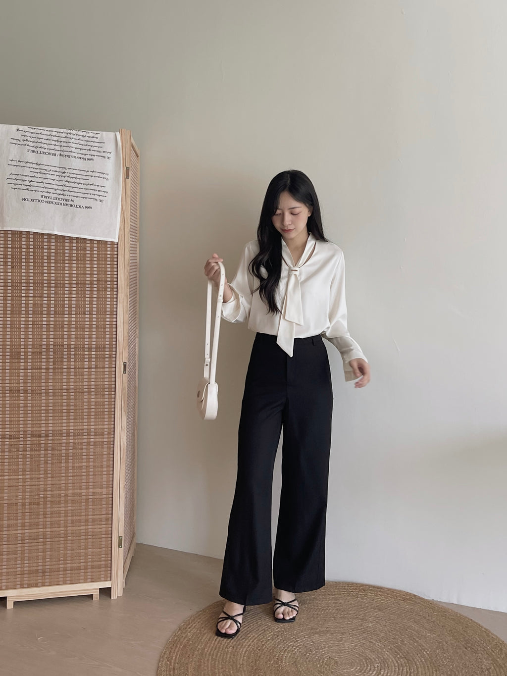 Workwear Straight Suit Trousers / 修长笔直西装裤