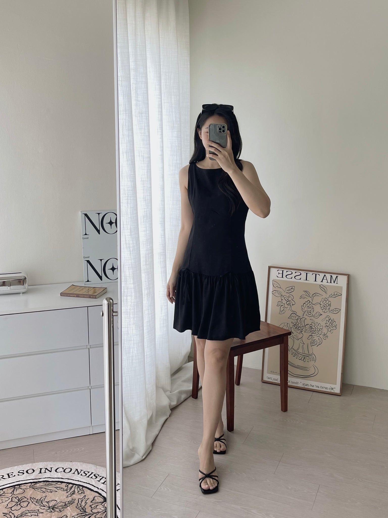 Celine Mini Bow Dress / 气质小蝴蝶结连衣裙