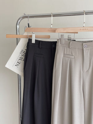 Tasha Smooth Suit Trousers / 垂顺长腿西装裤