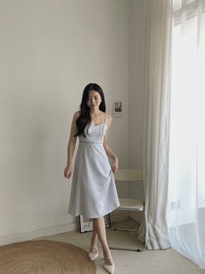 Elliana Midi Dress / 气质镂空吊带裙