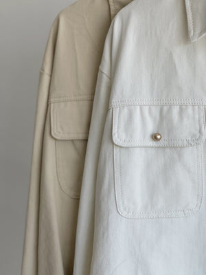 Cargo Cropped Jacket / 秋日系工装外套