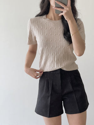 Smart Plain Shorts / 简约款三分短裤