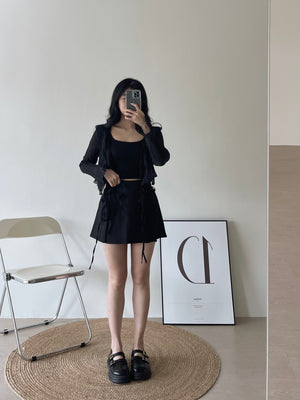 Ballet Ribbon Skirt / 芭蕾风蝴蝶结短裙