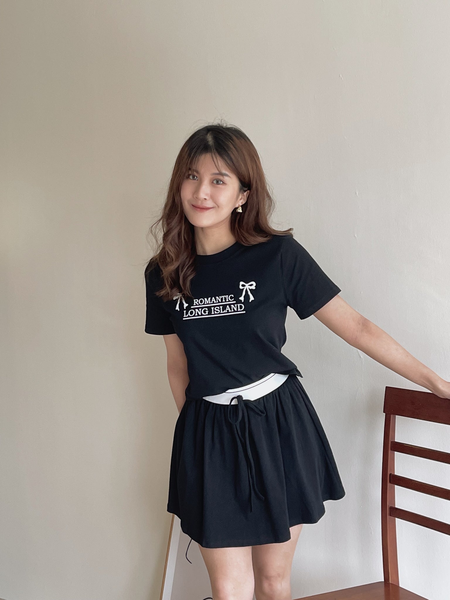 Graphic Printed Girl Sets / 蝴蝶结少女风套装