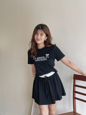 Graphic Printed Girl Sets / 蝴蝶结少女风套装