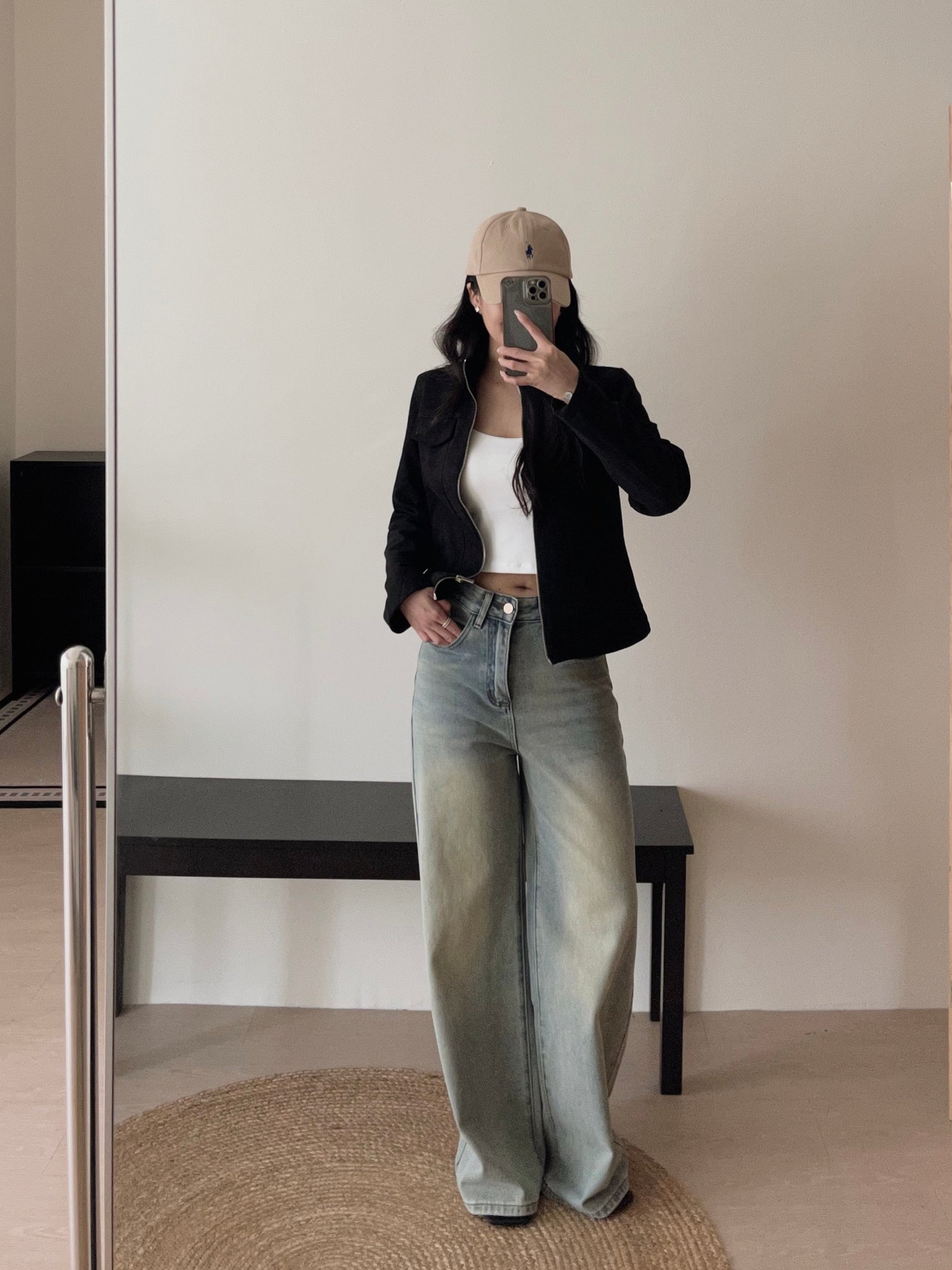 Suede Fitted Jacket / 秋天麂皮绒修身显瘦外套