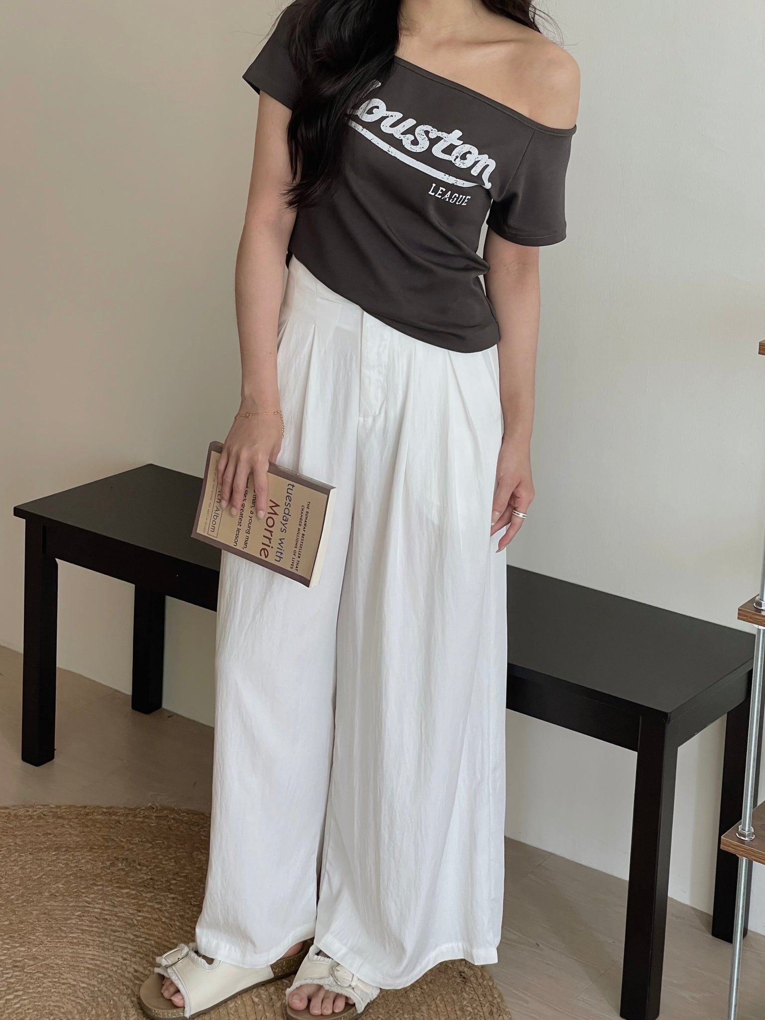 High Rise Relaxed Pants / 松弛感高腰小个子阔腿拖地裤