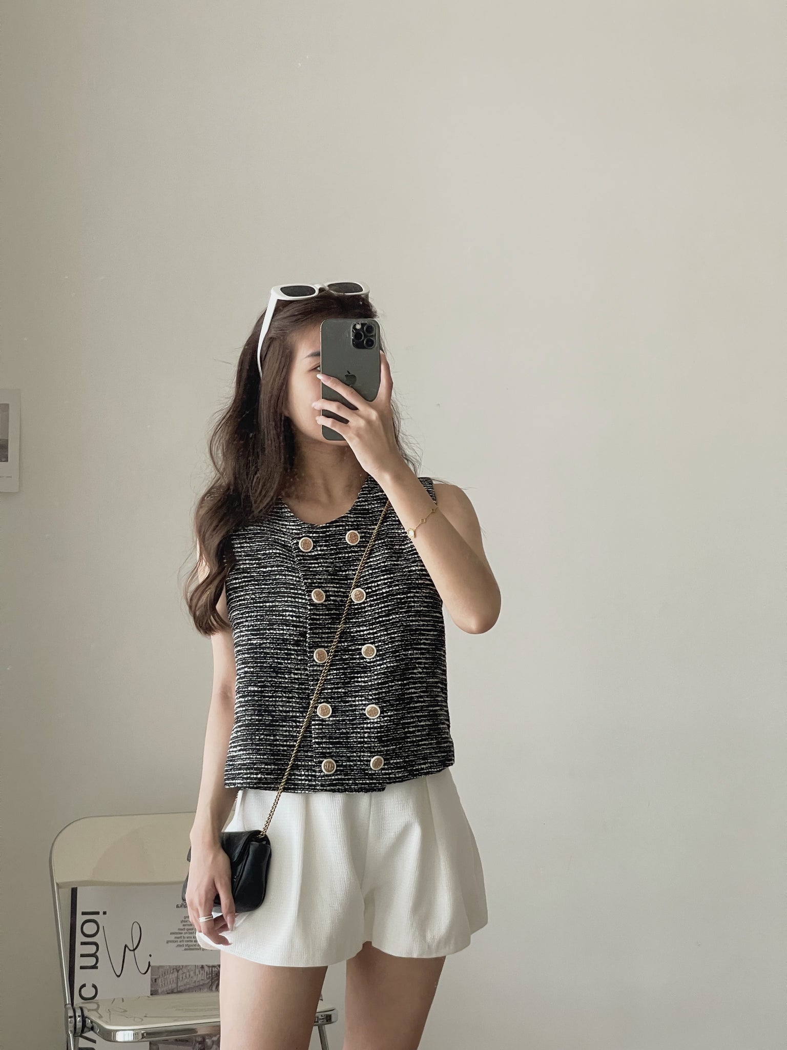 Aurie Bloomer Pants / 粗呢显腿瘦花苞裤