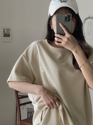 Morandi Casual Set / 莫兰蒂小刺绣休闲套装