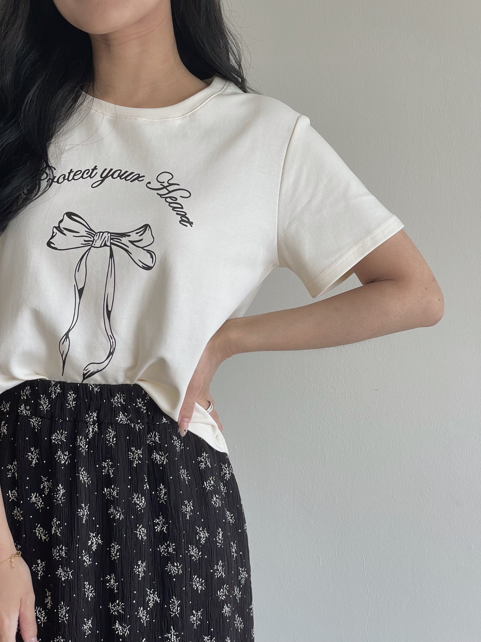 Girly Pop Tee / 少女感显瘦T恤