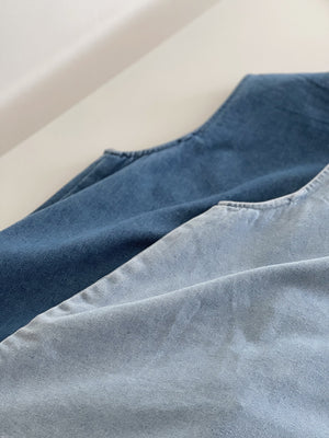 Casual Denim Set / 休闲宽松牛仔套装