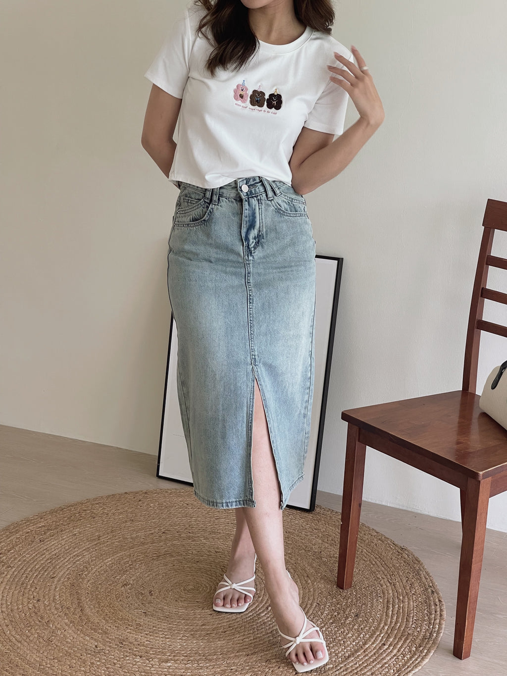 Three Little Bear Tee / 三只小熊圆领Tee