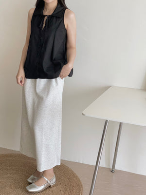 Comfortable Sporty Midi Skirt / 简约舒适半身卫裙