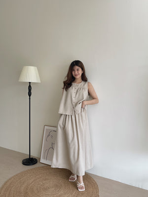 Garcella Linen Set / 简约棉麻套装