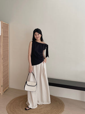 Linen Casual Maxi Pants / 高个子拖地棉麻休闲裤