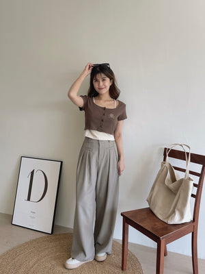 Tasha Smooth Suit Trousers / 垂顺长腿西装裤