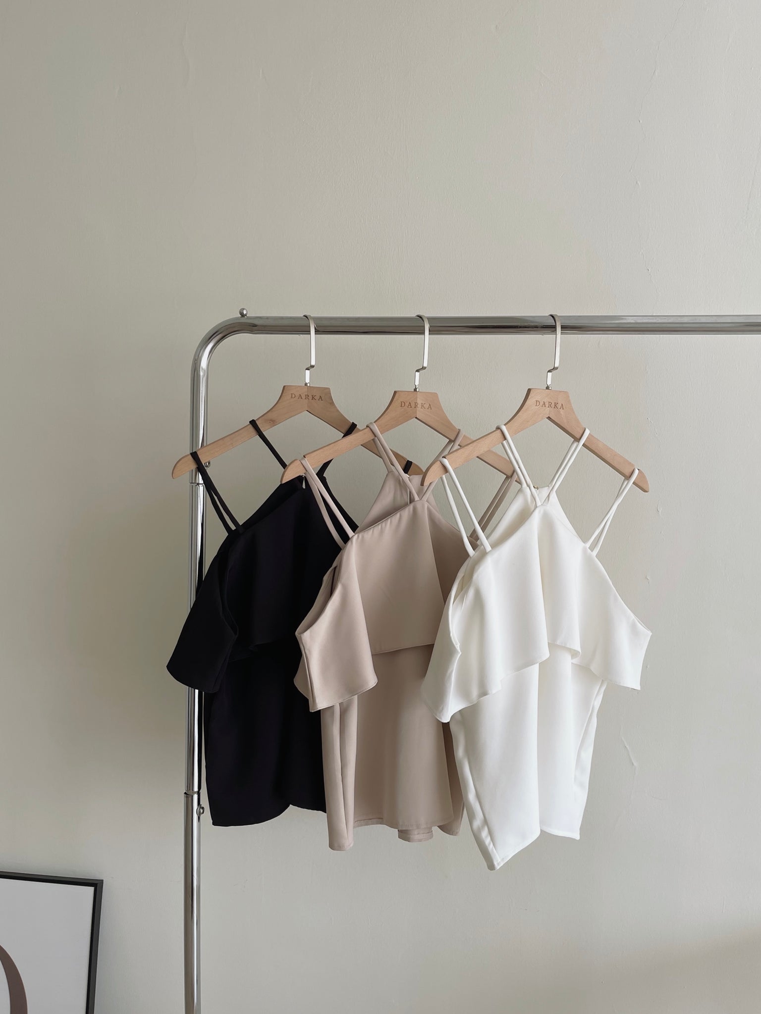 Reese Drop Shoulder Top / 吊带落肩上衣