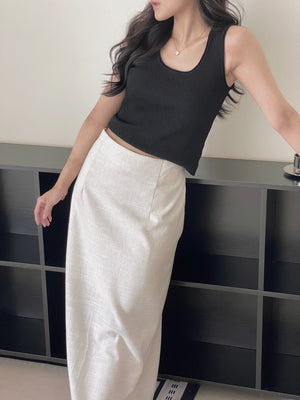Comfy Tank Top / 遮副乳针织背心