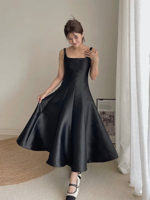 Hepburn Classy Dress / 赫本风收腰显瘦连