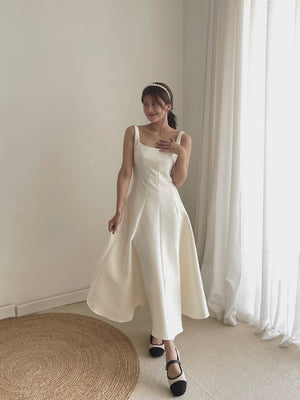 Hepburn Classy Dress / 赫本风收腰显瘦连