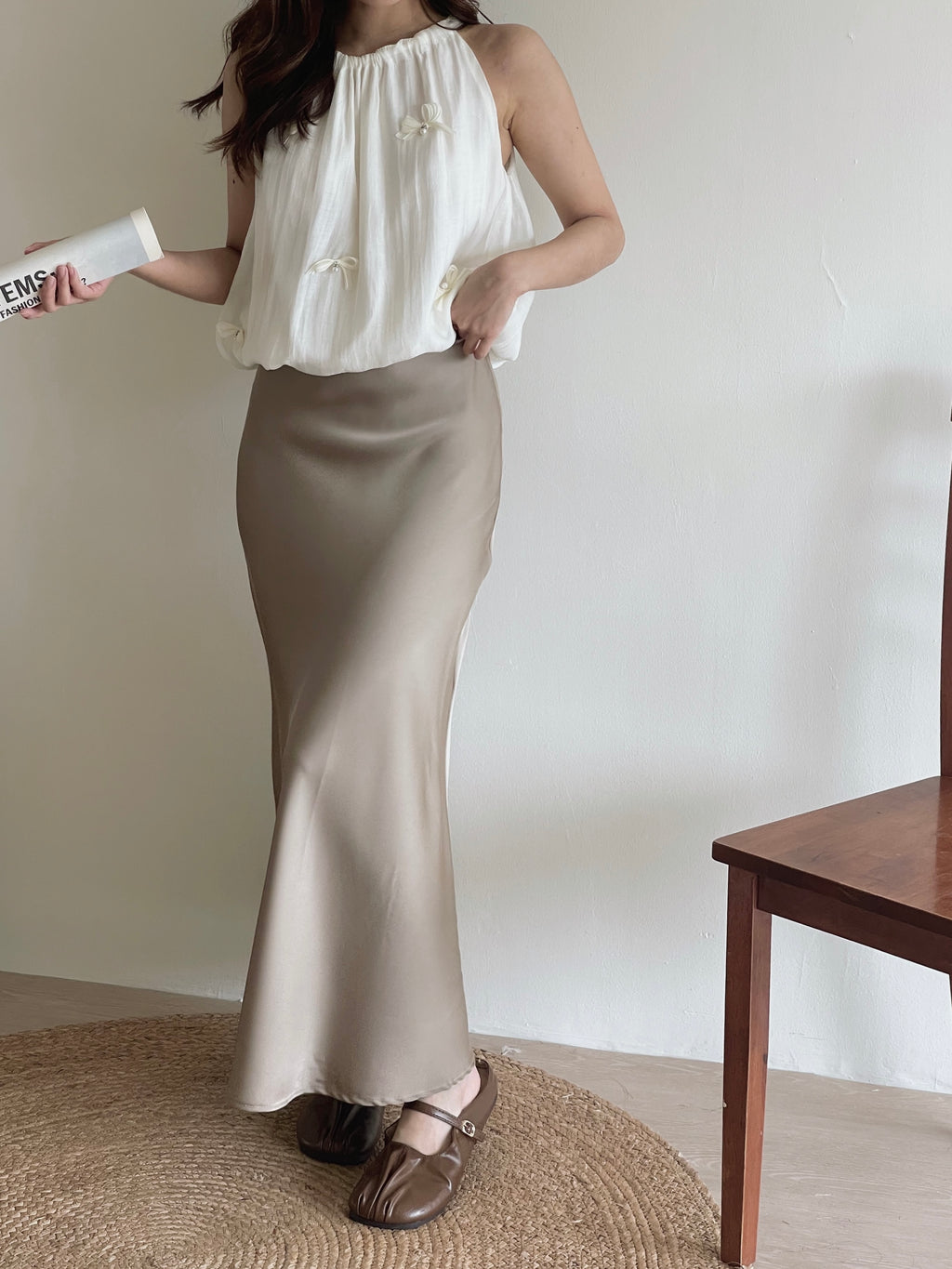 Satin Mermaid Skirt / 高级感缎面鱼尾裙