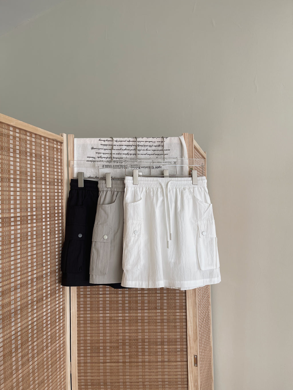 Cargo Pocket Skirts / 工装速干料短裙