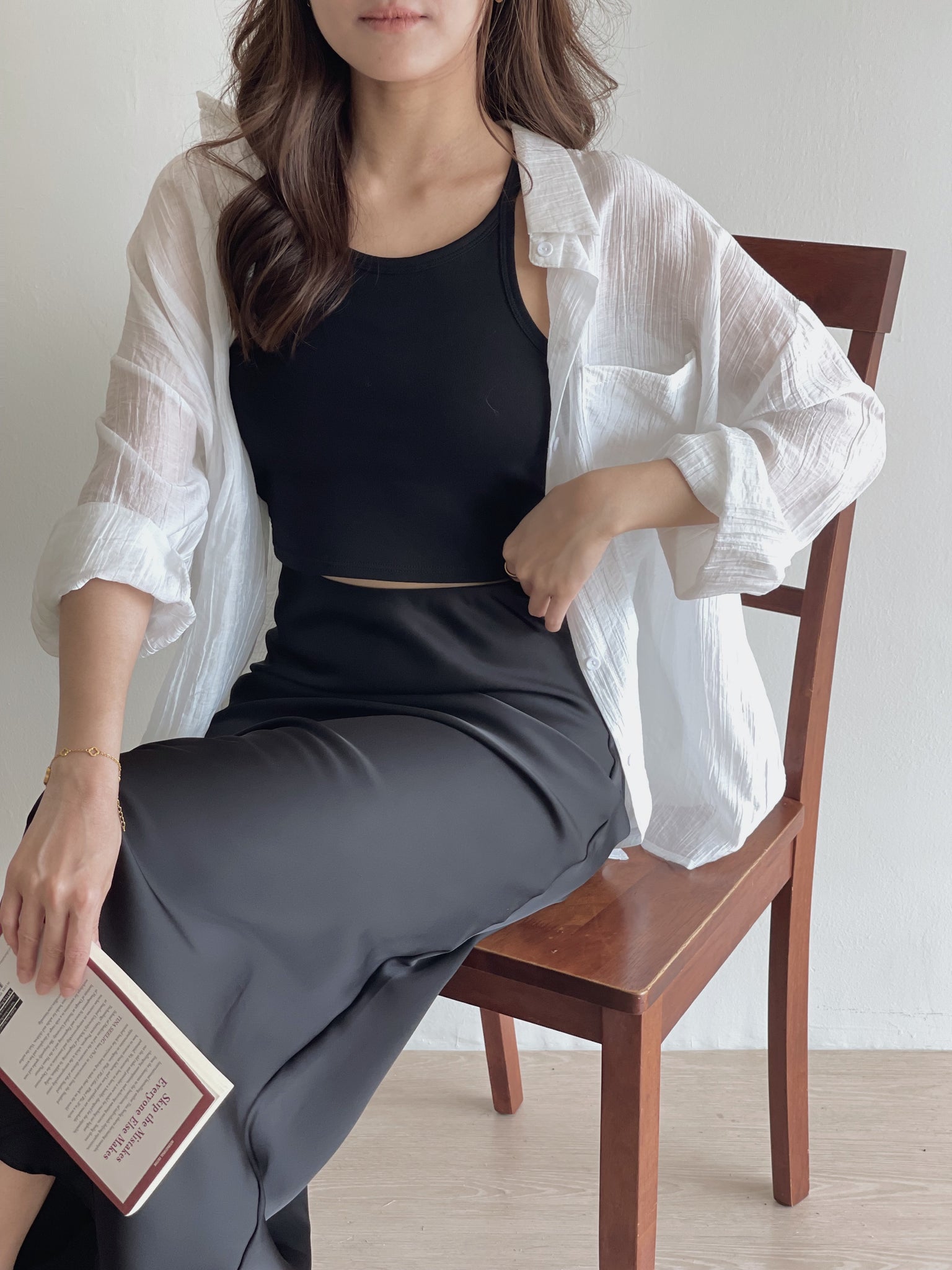 Ootd Sheer Shirt / 肌理感防晒薄衬衫