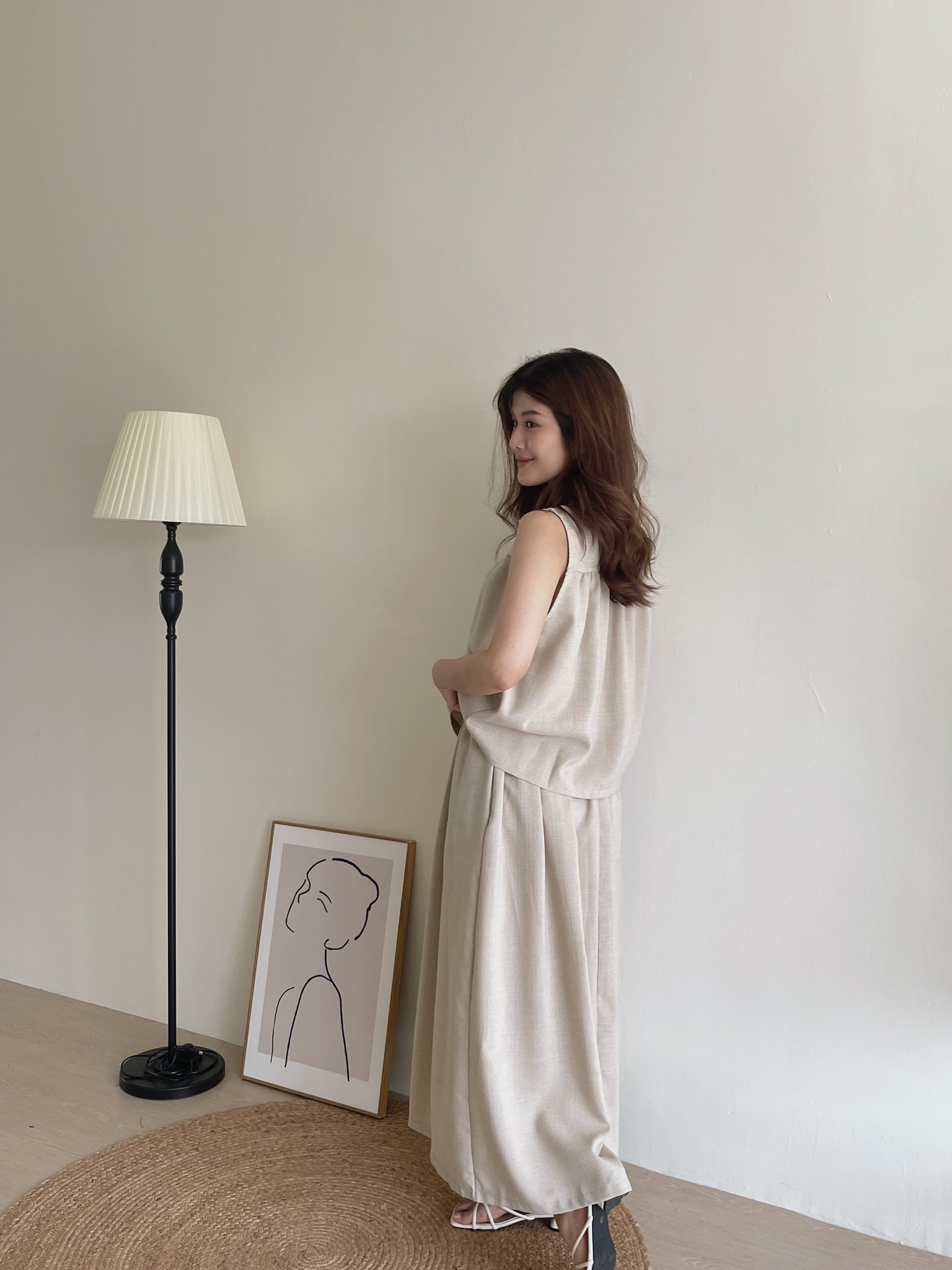 Garcella Linen Set / 简约棉麻套装