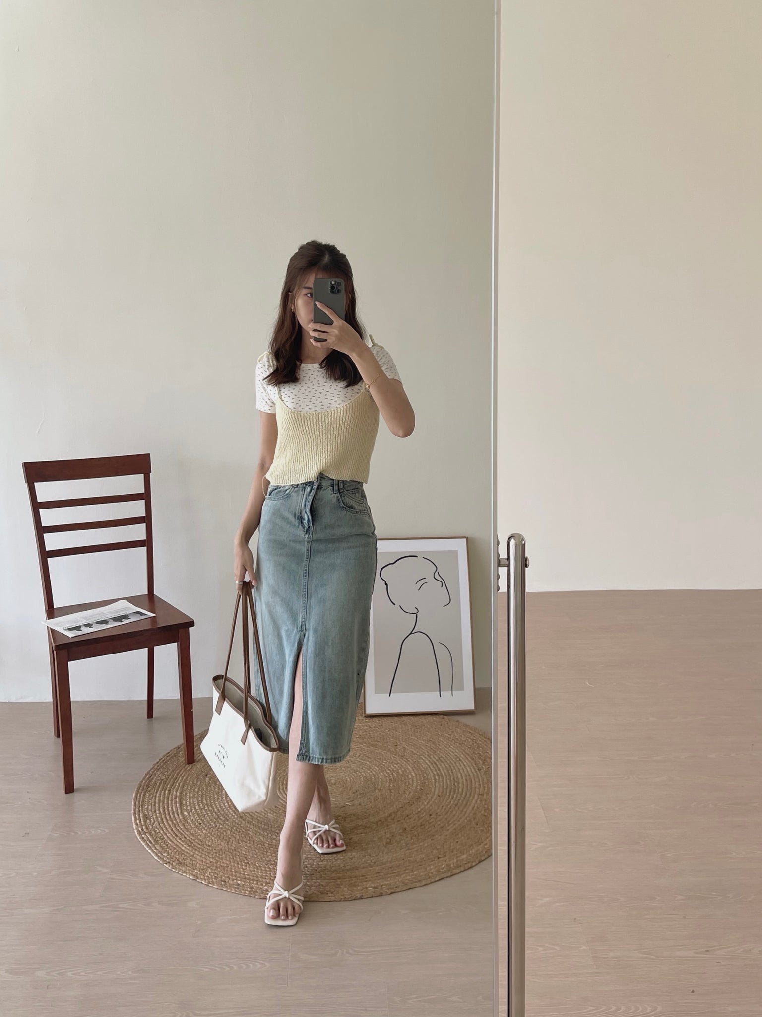 Floral Two Pieces Top / 甜美碎花两件套上衣