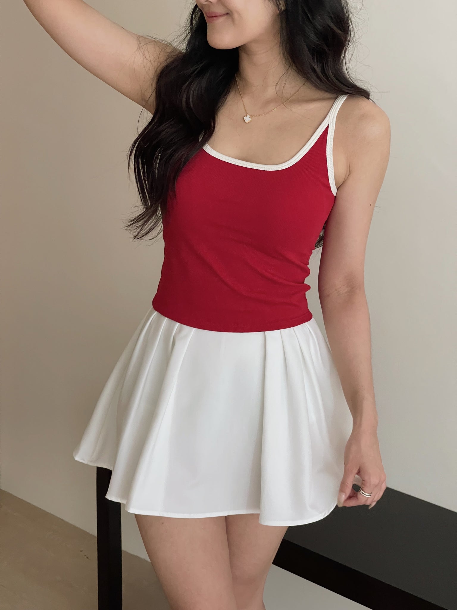 Ellie Sculpted Skirt / 立体蓬蓬打褶短裙