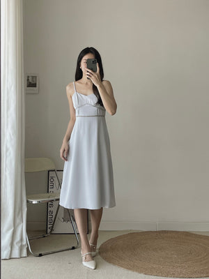 Elliana Midi Dress / 气质镂空吊带裙