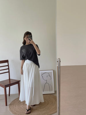 Maribel Flared Skirt / 显腰身宽摆半身裙