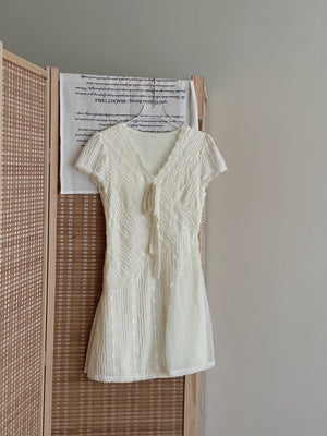 Chantilly Lace Dress / 法式甜美蕾丝连身裙