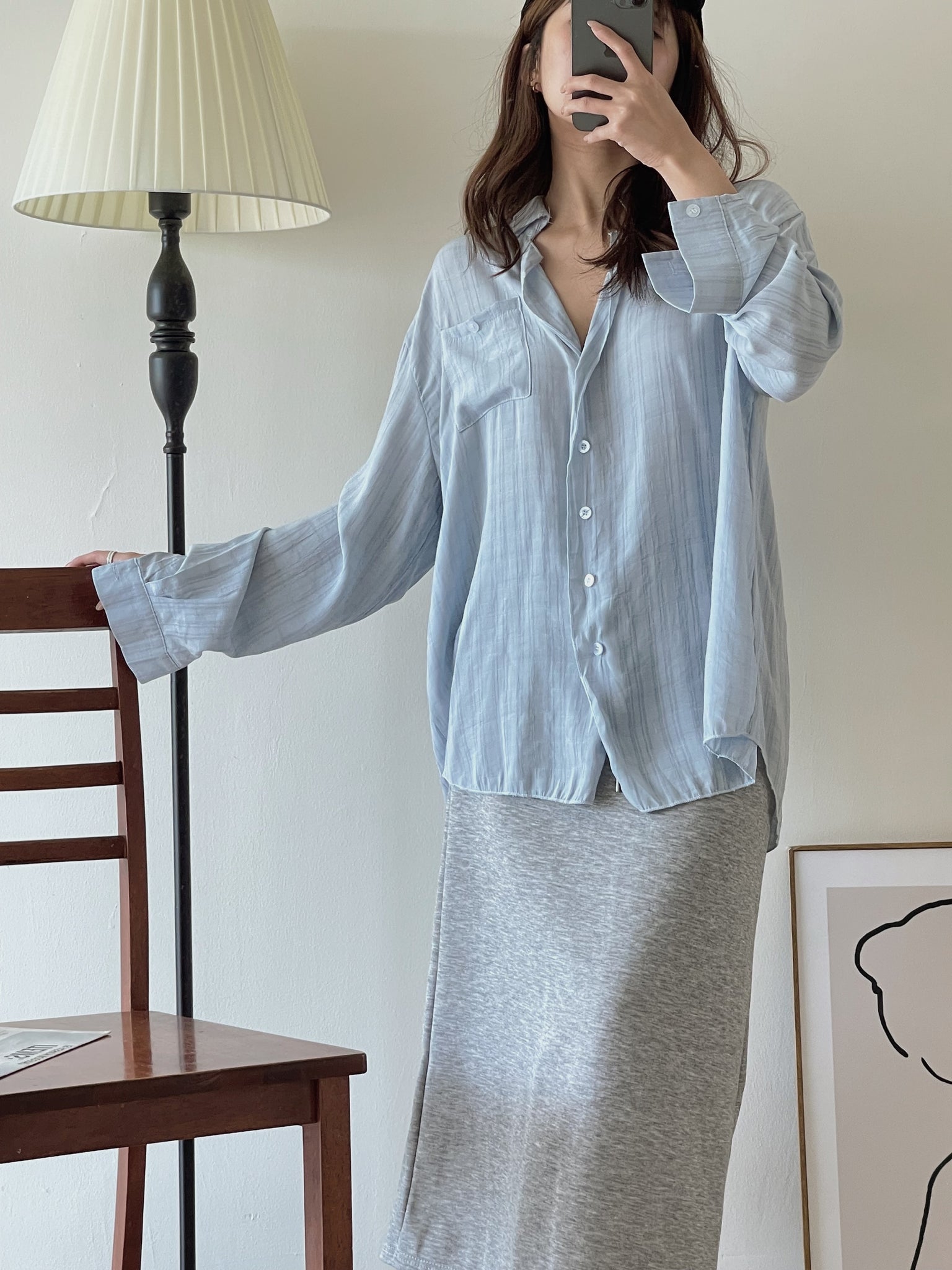 Summer Soft Outer / 夏天轻薄防晒衫