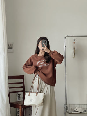 Super Comfy LA Sweater / 超舒适字母宽松卫衣