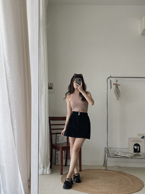 Joelle Suede Skirt / 灯芯绒A字裙子
